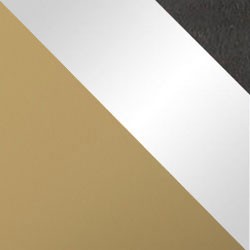 Gold matt / Weiß Hochglanz + Monolith 95