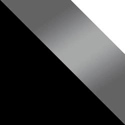 Schwarz / Grau hochglanz + Weiß hochglanz