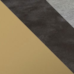 Gold matt / Dunkler Beton + Monolith 85